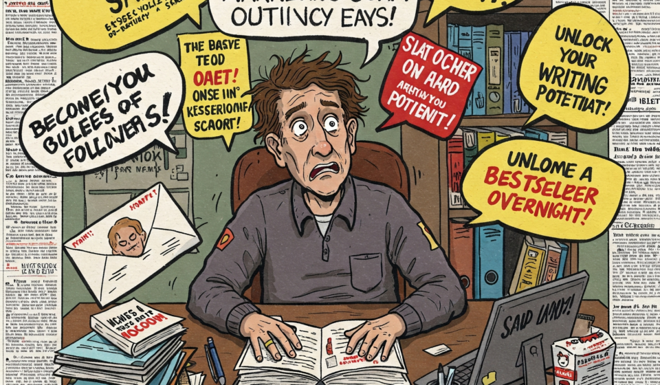 Drowning in Promises: Navigating the Murky Waters of Indie Author Marketing Scams indie author marketing scams