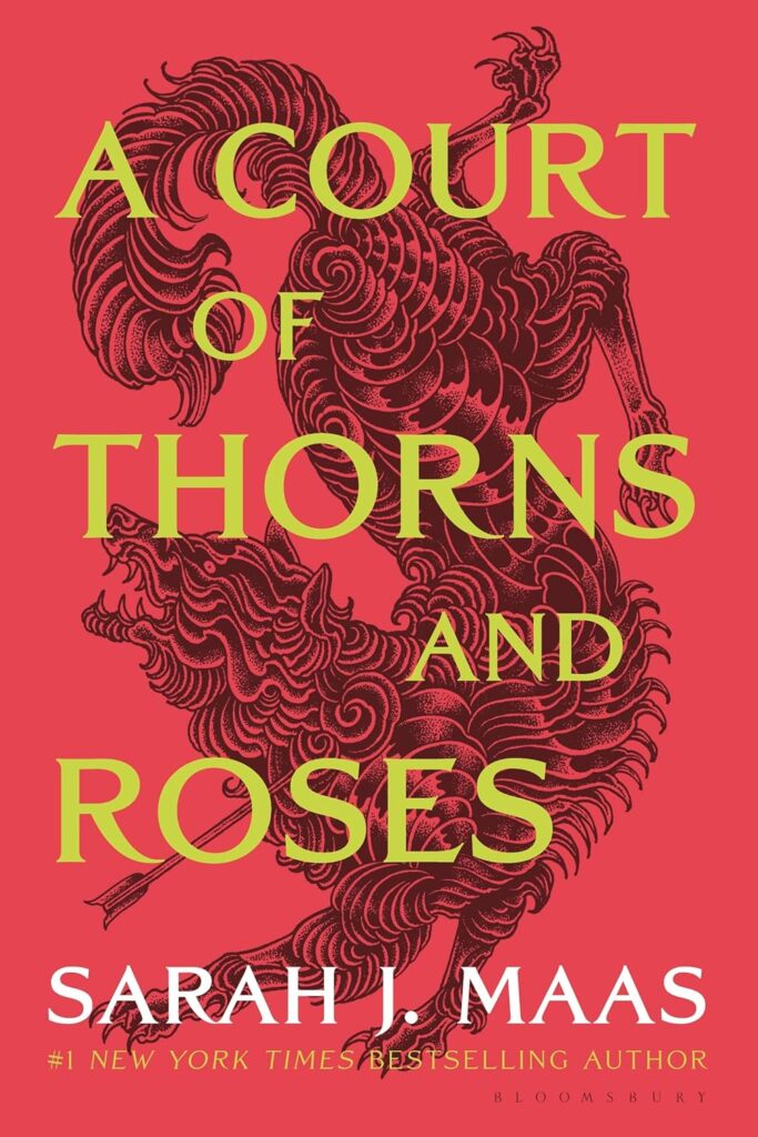 Cover image for A Court of Thorns and Roses, a first-in-series novel with one of the stand-out magic systems in romantasy.