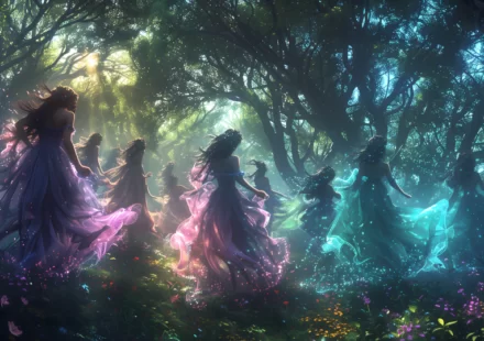 Are elves fae? Watching them glide through this misty, enchanted wood, you’d be forgiven for not knowing — or caring.