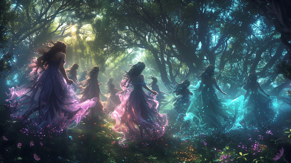 Are elves fae? Watching them glide through this misty, enchanted wood, you’d be forgiven for not knowing — or caring.
